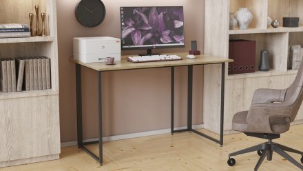 Письмовий стіл Ferrum-decor Ханна 75x140x60 чорний ДСП Дуб Сонома 16мм (FRD-103492) Письмовий стіл Ferrum-decor Ханна 75x140x60 чорний ДСП Дуб Сонома 16мм (FRD-103492)