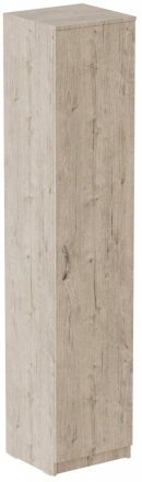 Пенал Анжело Ferrum-decor на 5 полиць із дверима 1900x400x380 ДСП Дуб Сан-Марино 16 мм (FRD-104906)
