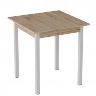 Стіл кухонний Ferrum-decor Дієго 75x80x80 Білий ДСП Сан-Марино 16мм (FRD-105653)