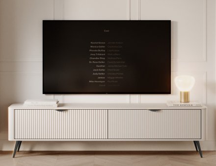 Тумба під телевізор Perfect Home Ланте / Lante 2-дверна з чорними ніжками 2D/163 Беж (PFH-091183) Тумба під телевізор Perfect Home Ланте / Lante 2-дверна з чорними ніжками 2D/163 Беж (PFH-091183)