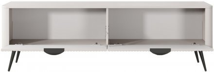 Тумба під телевізор Perfect Home Ланте / Lante 2-дверна з чорними ніжками 2D/163 Беж (PFH-091183) Тумба під телевізор Perfect Home Ланте / Lante 2-дверна з чорними ніжками 2D/163 Беж (PFH-091183)