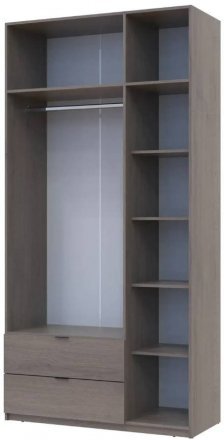 Шафа розпашна з антресоллю Doros Лукас 120х50х240 см Канноло (DRS-011884)