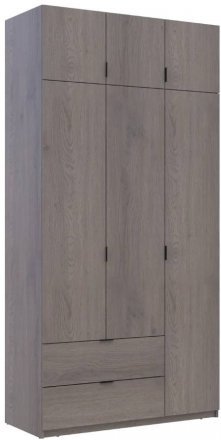 Шафа розпашна з антресоллю Doros Лукас 120х50х240 см Канноло (DRS-011884)