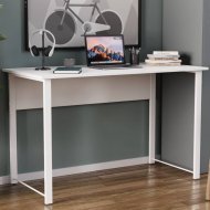 Письмовий стіл Ferrum-decor Курт 75x140x70 білий ДСП Біле 16мм (FRD-102246)