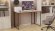 Комп'ютерний стіл Ferrum-decor Ханна 75x140x60 чорний ДСП Дуб Сан-Марино 16мм (FRD-103494)