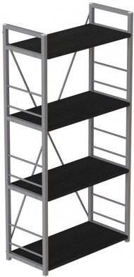 Етажерка 4/60 Ferrum-decor Серії Конект 120x60x28 сірий ДСП Сосна Кембра 16мм (FRD-104253) Етажерка 4/60 Ferrum-decor Серії Конект 120x60x28 сірий ДСП Сосна Кембра 16мм (FRD-104253)