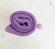 Плед плетений Macaronic 80x100 см Lavender lullalove-4896