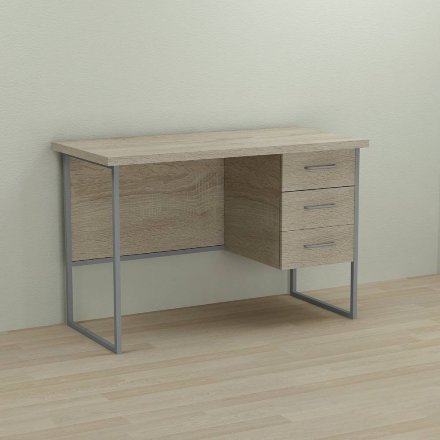 Письмовий стіл Ferrum-decor Гаррі 76x140x60 сірий ДСП Дуб Сонома 32мм (FRD-101467) Письмовий стіл Ferrum-decor Гаррі 76x140x60 сірий ДСП Дуб Сонома 32мм (FRD-101467)