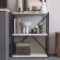 Етажерка 3/60 Ferrum-decor Серії Конект 75x60x28 чорний ДСП Біле 16мм (FRD-104254)