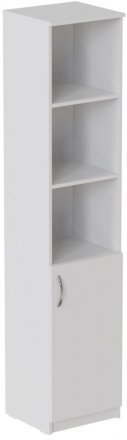 Пенал Анжело Ferrum-decor на 4 полиці з 1 дверима 1900x400x380 ДСП Біле 16 мм (FRD-104911) Пенал Анжело Ferrum-decor на 4 полиці з 1 дверима 1900x400x380 ДСП Біле 16 мм (FRD-104911)