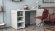 Стіл-тумба трансформер Смарт 1/2 Ferrum-decor 750x1450x600 ДСП Бетон 16 мм (FRD-105080)