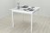 Стіл кухонний Ferrum-decor Агата 75x80x80 Білий ДСП Біле 16мм (FRD-106248)