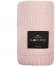 Плед плетений Macaronic 80x100 см Powder Pink lullalove-5404
