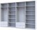 Шафа для одягу Doros Лукас Біла 4+4 ДСП 360х50х240 DRS-011692 (42005142) Шафа для одягу Doros Лукас Біла 4+4 ДСП 360х50х240 DRS-011692 (42005142)