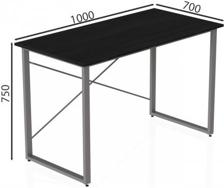 Комп'ютерний стіл Ferrum-decor Дейв 75x100x70 сірий ДСП Сосна Кембра 16мм (FRD-102392) Комп'ютерний стіл Ferrum-decor Дейв 75x100x70 сірий ДСП Сосна Кембра 16мм (FRD-102392)