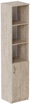 Пенал Анжело Ferrum-decor на 4 полиці з 1 дверима 1900x400x380 ДСП Дуб Сан-Марино 16 мм (FRD-104912) Пенал Анжело Ferrum-decor на 4 полиці з 1 дверима 1900x400x380 ДСП Дуб Сан-Марино 16 мм (FRD-104912)