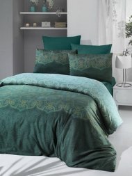 Постільний комплект 200х220 см Sateen Pandora Green