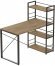 Письмовий стіл Ferrum-decor Серії Конект з етажеркою 75x120x60 чорний ДСП Дуб Артизан 16мм (FRD-104221) Письмовий стіл Ferrum-decor Серії Конект з етажеркою 75x120x60 чорний ДСП Дуб Артизан 16мм (FRD-104221)