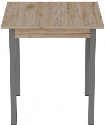 Стіл кухонний Ferrum-decor Дієго 75x90x90 Сірий ДСП Сан-Марино 16мм (FRD-105657)