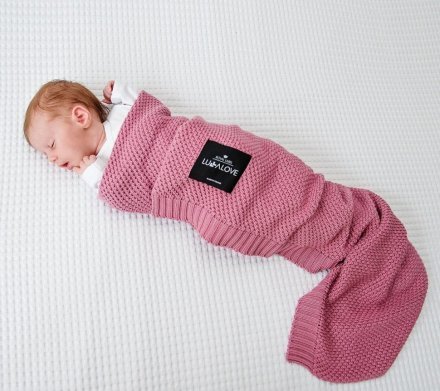 Плед плетений Macaronic 80x100 см Peony lullalove-6210 Плед плетений Macaronic 80x100 см Peony lullalove-6210