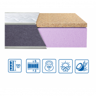 Матрац Brave foam-cocos 170х200х12 см Матрац Brave foam-cocos 170х200х12 см