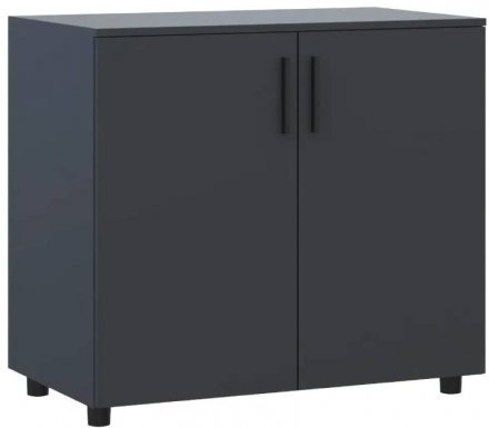 Комод Doros Торн Антрацит 2 ДСП 90х51.6х80 (DRS-012086)