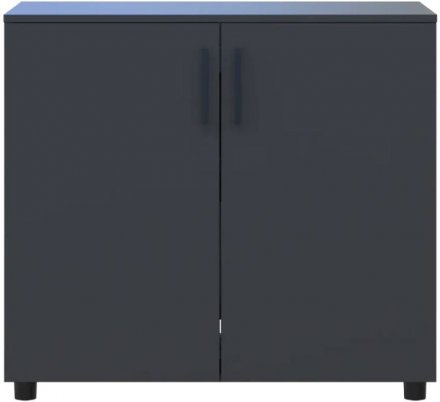 Комод Doros Торн Антрацит 2 ДСП 90х51.6х80 (DRS-012086)