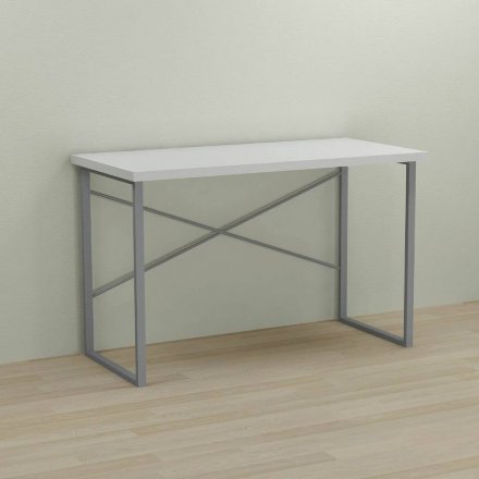 Письмовий стіл Ferrum-decor Дейв 76x100x70 сірий ДСП Біле 32мм (FRD-102393) Письмовий стіл Ferrum-decor Дейв 76x100x70 сірий ДСП Біле 32мм (FRD-102393)
