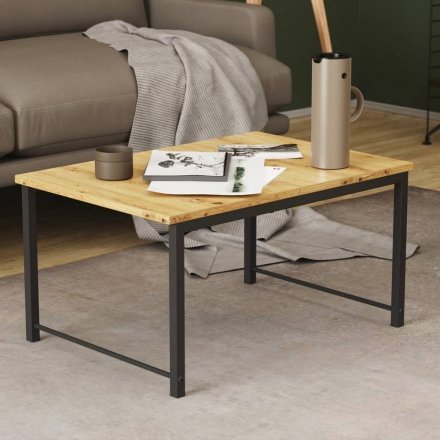 Стіл журнальний приставний Террі Комбо Ferrum-decor 345x662x440 Чорний метал ДСП Дуб Артизан 16 мм (FRD-105141) Стіл журнальний приставний Террі Комбо Ferrum-decor 345x662x440 Чорний метал ДСП Дуб Артизан 16 мм (FRD-105141)
