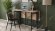 Стіл-книжка трансформер Оріон 3 Ferrum-decor 750x1150x880 Чорний метал ДСП Дуб Сан-Марино 16 мм (FRD-105082)