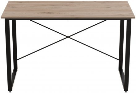 Комп'ютерний стіл Ferrum-decor Дейв 75x140x60 чорний ДСП Дуб Сан-Марино 32мм (FRD-101991) Комп'ютерний стіл Ferrum-decor Дейв 75x140x60 чорний ДСП Дуб Сан-Марино 32мм (FRD-101991)