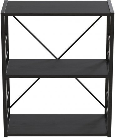 Етажерка 3/60 Ferrum-decor Серії Конект 73x60x28 чорний ДСП Сосна Кембра 16мм (FRD-104259) Етажерка 3/60 Ferrum-decor Серії Конект 73x60x28 чорний ДСП Сосна Кембра 16мм (FRD-104259)