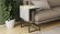 Стіл журнальний приставний Террі Комбо Ferrum-decor 345x662x440 Чорний метал ДСП Бетон 16 мм (FRD-105142)