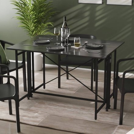 Стіл-книга трансформер Оріон 3 Ferrum-decor 750x1150x880 Чорний метал ДСП Сосна Кембра 16 мм (FRD-105083)