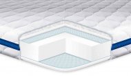 Матрац топер Super Strong трикотаж 90х220х6 см