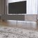 Комплект модульний для вітальні LION Грей 4 елементи з золотими металевими ніжками Антрацит/Кашемір (LION-042841)