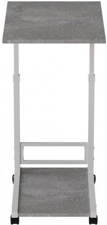 Стіл приставний Ferrum-decor Френу 62x40x60 метал Білий ДСП Бетон 16мм (FRD-102518) Стіл приставний Ferrum-decor Френу 62x40x60 метал Білий ДСП Бетон 16мм (FRD-102518)