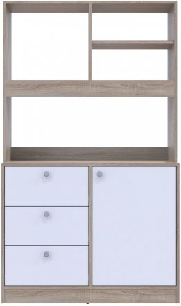 Міні-кухня Doros Лея ДСП 100х43х171 см Графіт/Дуб евок (DRS-011435) Міні-кухня Doros Лея ДСП 100х43х171 см Графіт/Дуб евок (DRS-011435)