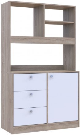 Міні-кухня Doros Лея ДСП 100х43х171 см Графіт/Дуб евок (DRS-011435) Міні-кухня Doros Лея ДСП 100х43х171 см Графіт/Дуб евок (DRS-011435)