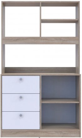 Міні-кухня Doros Лея ДСП 100х43х171 см Графіт/Дуб евок (DRS-011435) Міні-кухня Doros Лея ДСП 100х43х171 см Графіт/Дуб евок (DRS-011435)