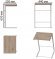 Стіл журнальний приставний Террі Комбо Ferrum-decor 345x662x440 Білий метал ДСП Дуб Сан-Марино 16 мм (FRD-105144) Стіл журнальний приставний Террі Комбо Ferrum-decor 345x662x440 Білий метал ДСП Дуб Сан-Марино 16 мм (FRD-105144)