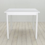 Стіл кухонний Ferrum-decor Агата 75x90x90 Білий ДСП Біле 16мм (FRD-106257)