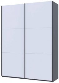 Шафа-купе Doros G-Caiser Графіт/Білий 2 ДСП / 3 частини 180х60х240 DRS-011729 (44900262) Шафа-купе Doros G-Caiser Графіт/Білий 2 ДСП / 3 частини 180х60х240 DRS-011729 (44900262)