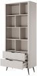 Стелаж Perfect Home Ланте / Lante 2S з 2 шухлядами і чорними ніжками Беж (PFH-091173) Стелаж Perfect Home Ланте / Lante 2S з 2 шухлядами і чорними ніжками Беж (PFH-091173)