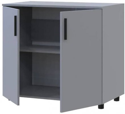 Комод Doros Торн Сірий 2 ДСП 90х51.6х80 (DRS-012090)