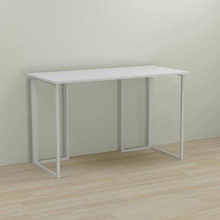 Письмовий стіл Ferrum-decor Ханна 75x140x60 білий ДСП Біле 16мм (FRD-104010)