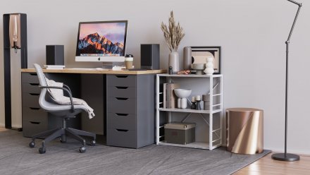 Етажерка 3/60 Ferrum-decor Серії Конект 75x60x28 білий ДСП Бетон 16мм (FRD-104262) Етажерка 3/60 Ferrum-decor Серії Конект 75x60x28 білий ДСП Бетон 16мм (FRD-104262)