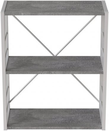 Етажерка 3/60 Ferrum-decor Серії Конект 75x60x28 білий ДСП Бетон 16мм (FRD-104262) Етажерка 3/60 Ferrum-decor Серії Конект 75x60x28 білий ДСП Бетон 16мм (FRD-104262)