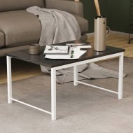 Стіл журнальний приставний Террі Комбо Ferrum-decor 345x662x440 Білий метал ДСП Сосна Кембра 16 мм (FRD-105145) Стіл журнальний приставний Террі Комбо Ferrum-decor 345x662x440 Білий метал ДСП Сосна Кембра 16 мм (FRD-105145)