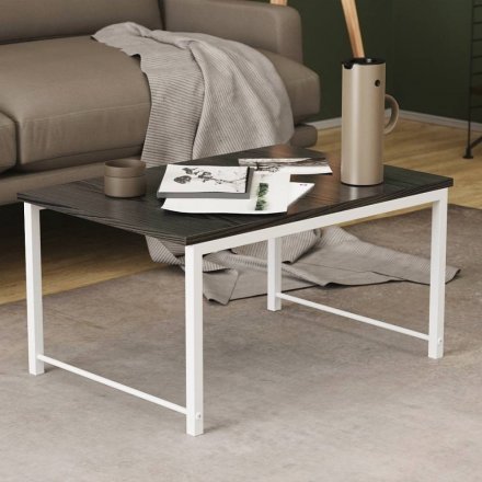 Стіл журнальний приставний Террі Комбо Ferrum-decor 345x662x440 Білий метал ДСП Сосна Кембра 16 мм (FRD-105145) Стіл журнальний приставний Террі Комбо Ferrum-decor 345x662x440 Білий метал ДСП Сосна Кембра 16 мм (FRD-105145)